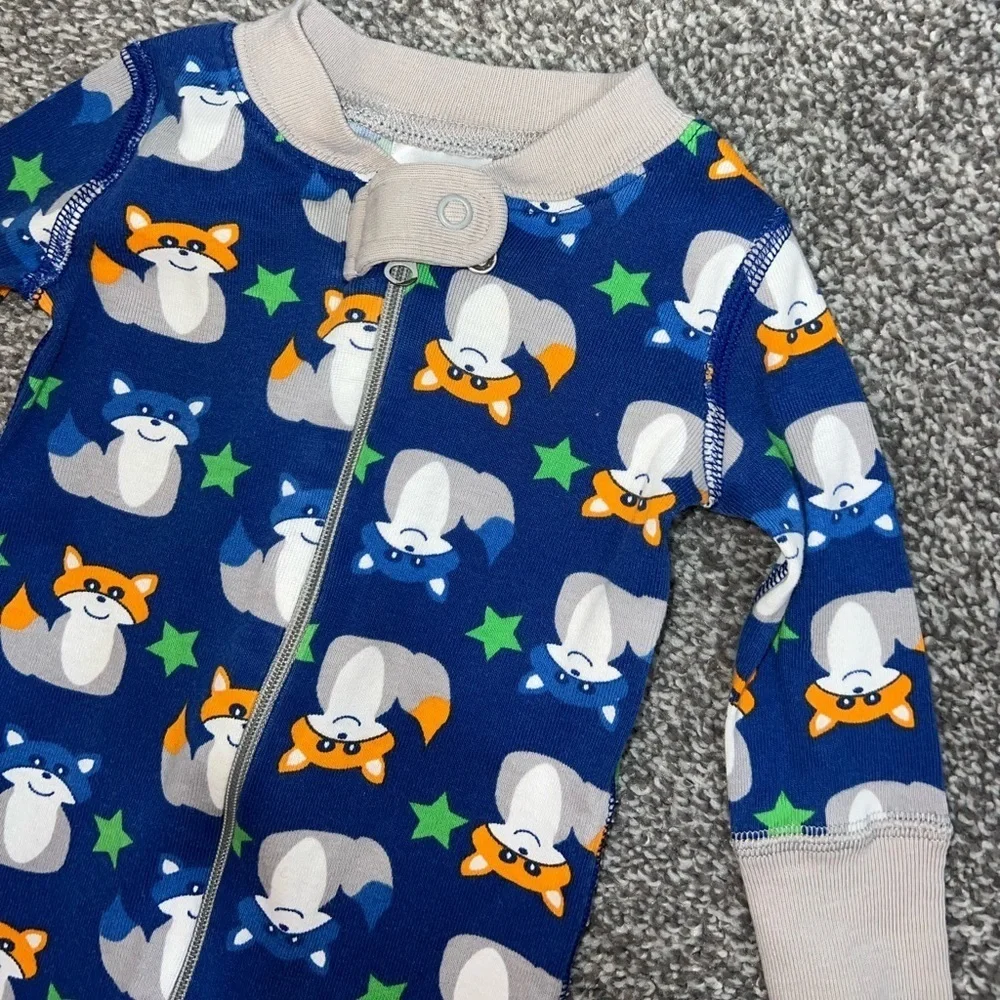 Hanna Andersson raccoon pajamas
